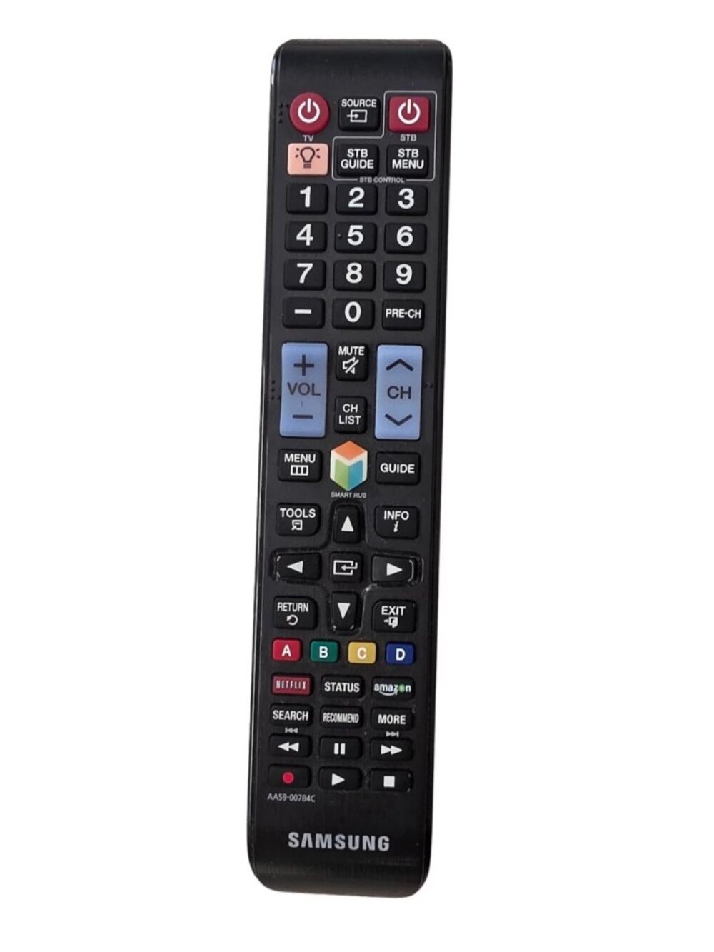 Samsung Smart TV Remote AA59-00784C OEM Genuine Tested Working Batteries Incl